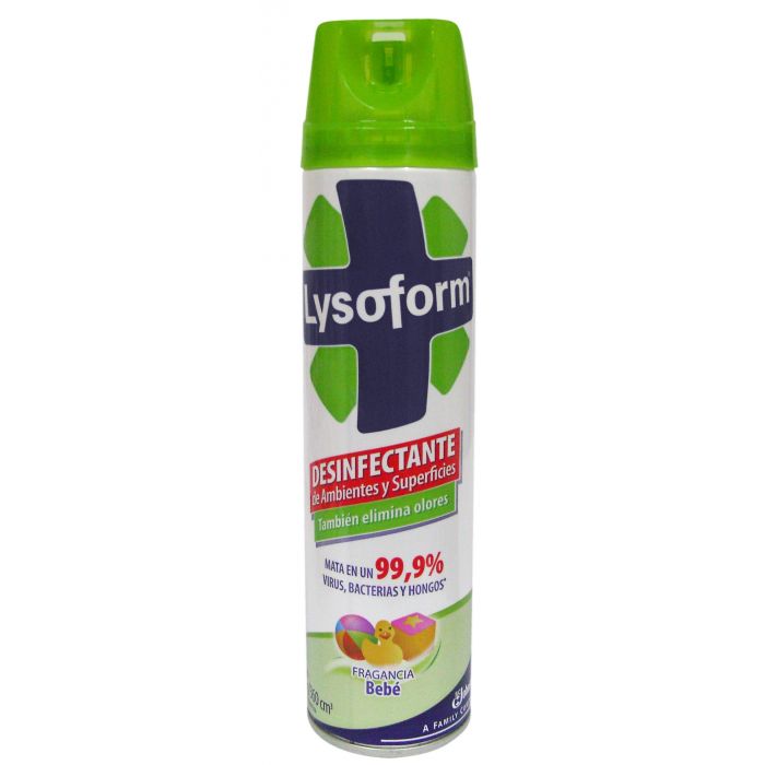 DESINFECTANTE AEROSOL LYSOFORM BEBE 360 CC