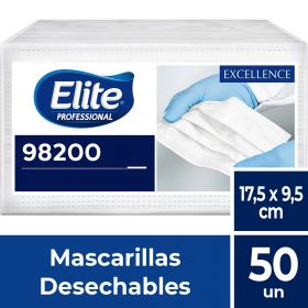 MASCARILLA DESECHABLE ELITE 50 UN