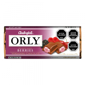 CHOCOLATE ORLY RELLENO BERRIES 115 GRS