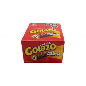 CHOCOLATE GOLAZO LECHE 24 UN DE 25 GRS