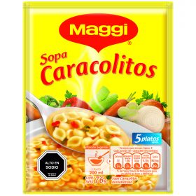 SOPA DE CARACOLITOS MAGGI 76 GRS