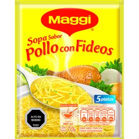 SOPA DE POLLO CON FIDEOS MAGGI 70 GRS