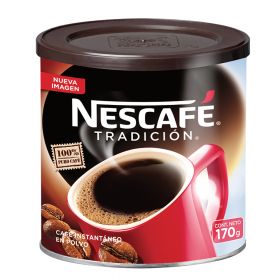 CAFÉ INSTANTÁNEO NESCAFÉ TRADICIÓN TARRO 170 GRS