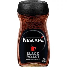 CAFÉ INSTANTÁNEO NESCAFE BLACK ROAST 170 GRS