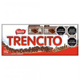 CHOCOLATE TRENCITO AIREADO 105 GRS