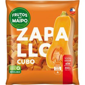 ZAPALLO CUBO FRUTOS DEL MAIPO 350 GRS