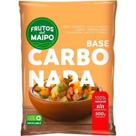 BASE CARBONADA FRUTOS DEL MAIPO 500 GRAMOS