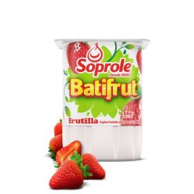 YOGURT BATIFRUT FRUTILLA SOPROLE 165 GRS