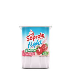 YOGURT LIGHT TROZO FRUTILLA  SOPROLE 155 GRS