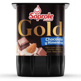 YOGURT GOLD CHOCOLATE ALMENDRA SOPROLE 165 GRS