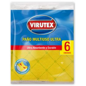 PAÑO MULTIUSO ULTRA CLÁSICO VIRUTEX 6 UN