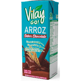 BEBIDA VEGETAL DE ARROZ CHOCOLATE VILAY 6*200 ML